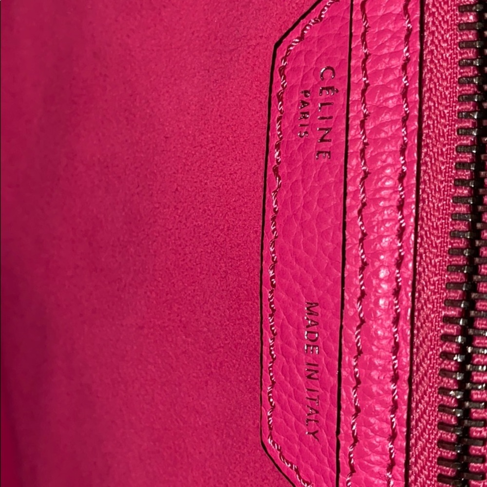 Pink Celine luggage Nano Bag - Picture 7 of 8